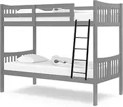 Black Bunk Bed Ladder for Dorm Loft Camper 4/5 Step Climb Ladder with Hook Retainer for Dorm Loft Motorhome(Size:150cm(59"))