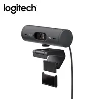 在飛比找誠品線上優惠-logitech羅技BRIO 500網路攝影機/ 石墨灰