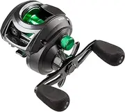[Mitchell] MX3 Baitcaster Fishing Reel - Strong, Super Smooth Baitcaster Reels with Centrifugal Braking System and 4+1 Anti Corrosion Ball Bearings for Pike, Bass, Walleye, Black/Green LP Fishing
