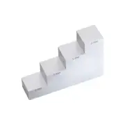 YUSHI 4-Step Thickness Gauge Calibration Block 0.500" 1.000" 1.500" 2.000" 304SS