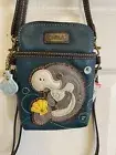 CHALA MANATEE CELL PHONE CROSSBODY BAG - TEAL