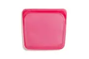 Stasher Silicone 828ml 19cm Reusable Sandwich Bag Storage Travel Pouch Raspberry