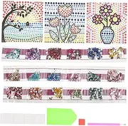 Totority DIY Kit for Boys and Girls 1 Set Diamond Art Painting Window Decal Craft Sets for Girls 8-12 Art Supplies 9-12