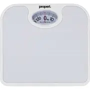 Propert Mechanical Bathroom Scale White 130Kg