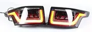 Tail Lights Compatible With Land Rover Range Rover Sport L494 2013 2014 2015 2016 2017 Upgrade 2022 Style Car LED Rear Taillight Signal Lamp LR060322 LR061589 LR061594 LR060322 LR099774 LR099774(Silve