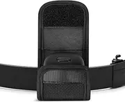 Geekria Earbuds Pouch with Belt Loop Compatible with Soundcore Liberty 5/4 Pro, AeroFit 2, C40i, P40i, P30i Earphone, Protective Case Cover with Clip Holder for Bag Strap