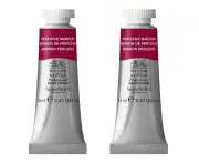 2x Winsor & Newton 14ml Professional Watercolour Paint Perylene Maroon S3