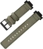 [Lijinlan] Nylon Strap Compatible with Casio G-shock Watch GW100/GA100/GA120/GA400/GD100/GD110/GD350/ DW-D5500 /DW5600E/ DW6900/DW-9052/GWM5610, Replacement Canvas Band for Gshock