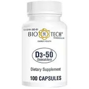 Bio Tech Pharmacal Bio-TechPharmacal Vitamin D-350, 100 Capsules (Pack of 3)