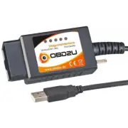 E-327 USB Canbus OBDII OBD 2 Diagnosis Device Interface Set for Many Vehicles (for: Nissan)