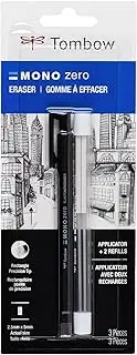 Tombow MONO Zero Eraser Value Pack, Rectangle 2.5 mm, 1-Pack