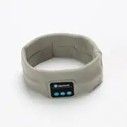 Z3 Wireless bluetooth 5.0 Relax HIFI Music Speaker Headset Sport Headband bluetooth Receiver Sleeping Mask with Mic GREYWHITE COLOR