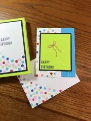 Handmade Greeting Cards- Thank You Set of 6