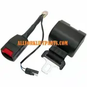 60" SEATBELT BLACK RETRACTABLE WITH SWITCH N/O Normally Open Circuit FORKLIFT