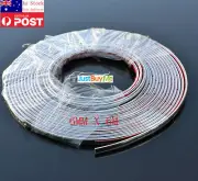 6MM X 6M Chrome Car Door Window Edge Wheel Arch Moulding Trim Protector Sticker