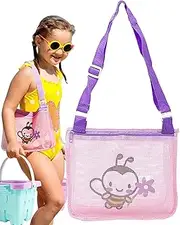 [FDVTPIU] Kids Tote, Girls Women Pool Swim Tote Bags with Zipper and Adjustable Carrying Straps, BeachTote Bag Travel Bag for Kids, Beach Essentials