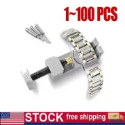 New Metal Adjustable Watch Band Strap Bracelet Link Pin Remover Repair Tool Kit