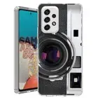 For Samsung Galaxy A23 5g A52 A53 TPU Case Cover+Glass(SLR Camera)