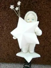 Dept 56 SNOWBABIES I'M THE STAR ATOP YOUR TREE -- -- NEW in BOX --- Tree Topper