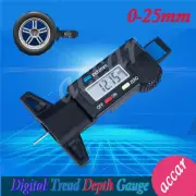 Car Wheel Tyre Tread Depth Gauge Digital Meter Measurer Depth Gauge Tool 0-25mm