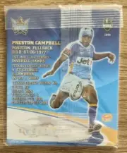 NRL Samboy The Footy Frames Tazo ~ Preston Campbell ~ Gold Coast Titans ~ 18/64