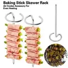 High-quality Skewer Rack for Meals Baking Stick Stainless Steel Vertical Grill