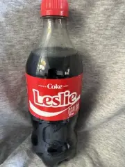 Share A Coke with Leslie 2025 Personalized Gift Coca Cola Bottle 20oz