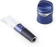 Rabbit Aerate and Preserve Wine Set, Wine/Champagne Sealer and Super Aerator (Blue)