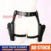 Lara Croft Style Thigh Holster Holsters Belt Tomb Raider Cowgirl Cosplay New