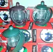 Teapot Steaper Infuser Thermal Shock Resistant Glass 3-Cup *Family maid *New Box