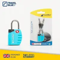 在飛比找PChome24h購物優惠-【Travel Blue 藍旅】TSA美國海關鑰匙鎖-3色任