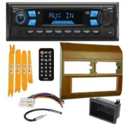 NEW Car Stereo Bluetooth/MP3/USB AM/FM Install kit For 1988-1994 GM C/K 1500 BRN