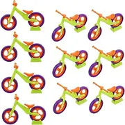 NAMOARLY Intricate DIY Mini Bike Toy 10pcs Model Kit Realistic Miniature Bike Toy Accessory