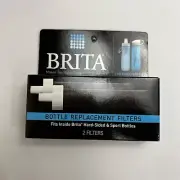 Brita Bottle Replacement Filters, 2 pack BB06 - For Hard-Sided & Sport Bottles