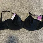 NEW size 46DD Fit For Me Unlined Underwire Bra black FT967