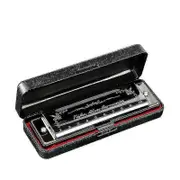 10 Hole 20 Harmonica Blues Deluxe Harmonica Beginner C Harmonica - Black - High-Quality Harmonica