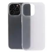 For iPhone 13 Pro Translucent Slim Phone Cover Matte PC Smartphone Case Shell