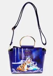 [Loungefly] Disney Aladdin Princess Jasmine Castle Crossbody Bag