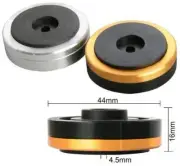 Stereo HiFi Speaker and Component Feet Shock Absorber Rubber Injected Gold