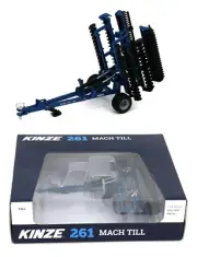 2022 SPECCAST 1:64 *KINZE* Model 261 *MACH TILL* High Speed Disk NIB!