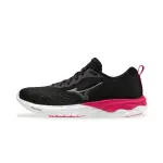 【MIZUNO 美津濃】MIZUNO 女鞋 REVOLT 女慢跑鞋 黑粉(J1GD218509)