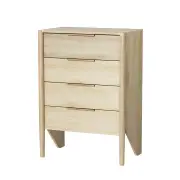 4 Chest of Drawers - INEZ Oak