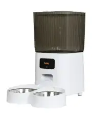 [PaWz] Smart Automatic Pet Feeder 2 Bowl 5L in White