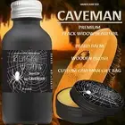 Hand Crafted Caveman™ Beard Grow Oil KIT Beard Oil + Balm Boars Hair Beard Brush
