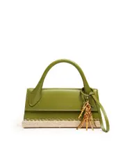 Jacquemus Le Chiquito Long Cordao in Khaki