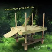 Turtle Basking Platform Ornament Decorative for Terrariums Salamanders