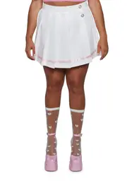 [Sugar Thrillz] Plus Always An Academic Pleated Skirt