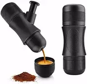 Portable Manual Coffee Machine Mini Espresso Machine Handheld Coffee Machine Suitable for Family Travel, Camping, Hiking, Home Office