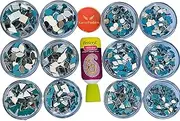 Kavya fashion Mirror kit for Jewellery Making,Other Craft Work (Total 1200 Pieces, 100 Piece of Each Shape) Free Fabric Glue Cone (Combo of 12), Sillver