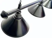 Pool Snooker Billiard Table LARGE FULL BLACK Light (4 x Black Shades)